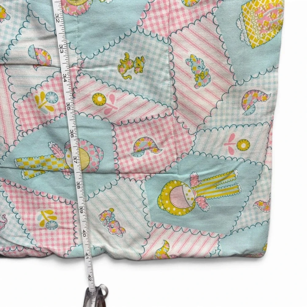 Handmade baby quilt